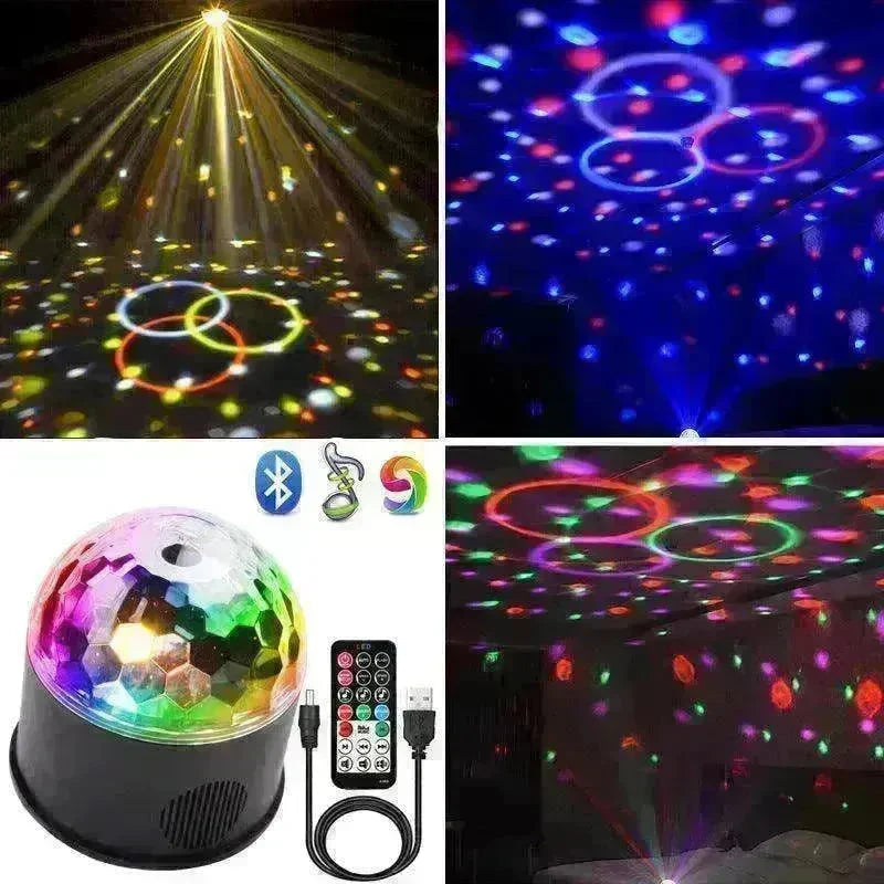 Voice Control DISCO Atmosphere Projector Light - EX-STOCK CANADA