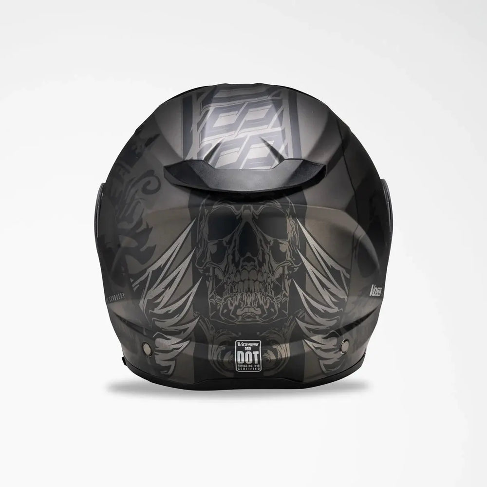 Casco Voss 580 Mate Bicolor ApocalipsisEX-STOCK Canada 