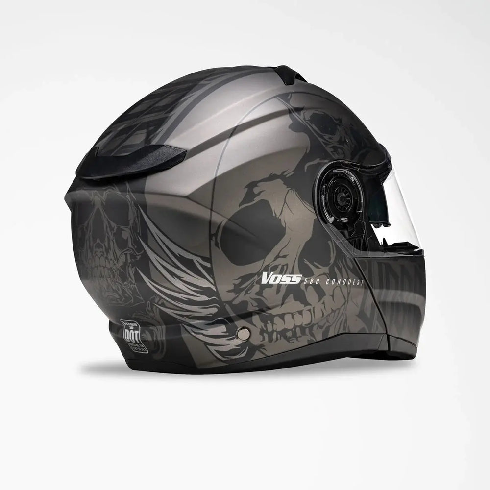 Casco Voss 580 Mate Bicolor ApocalipsisEX-STOCK Canada 