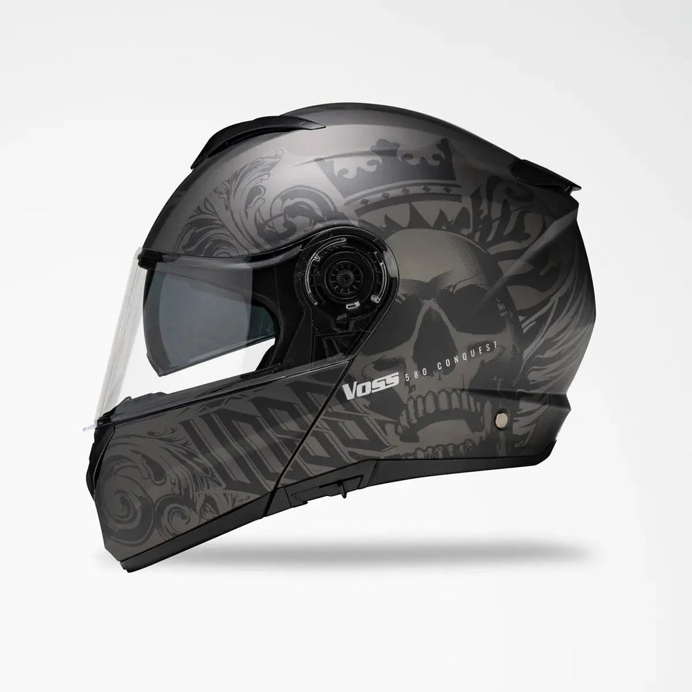 Casco Voss 580 Mate Bicolor ApocalipsisEX-STOCK Canada 