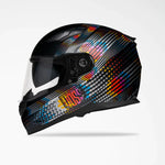 Casco Fractal de Metal Voss 988 Moto-1EX-STOCK Canada 