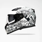 Voss 988 Moto-1 Populace Helmet EX-STOCK Canada 