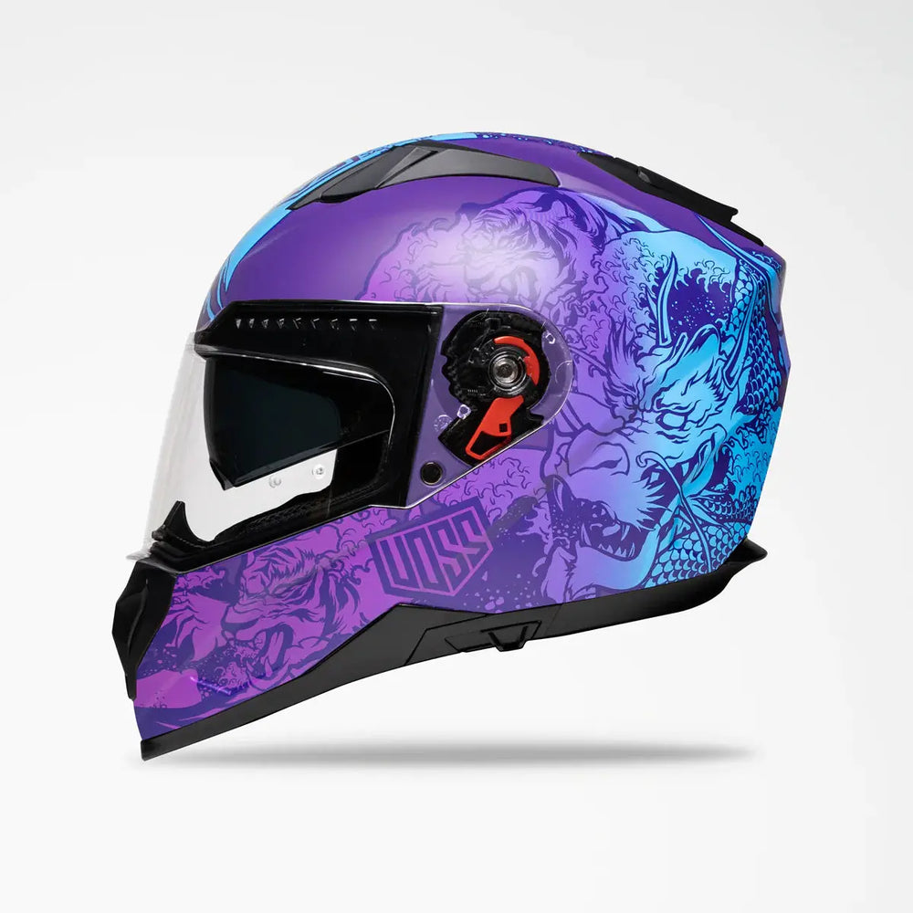 Casco de motocicleta Voss 989 Moto-V ReiEX-STOCK Canada 