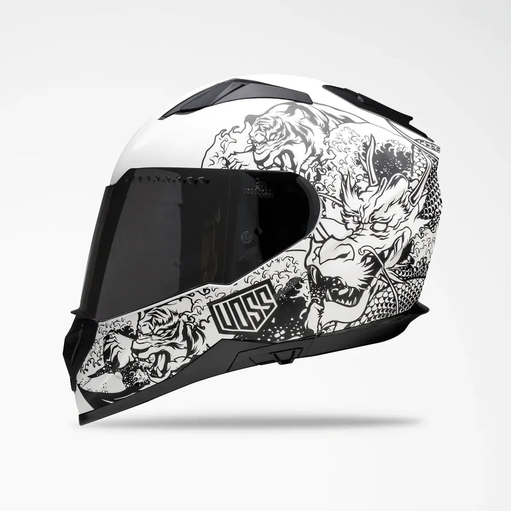 Casco de motocicleta Voss 989 Moto-V ReiEX-STOCK Canada 