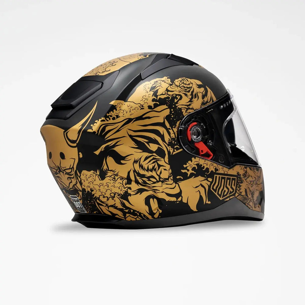 Casco de motocicleta Voss 989 Moto-V ReiEX-STOCK Canada 