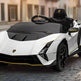 2026 Lamborghini Auténtica Kids Ride On Car with Remote Control 