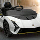 2026 Lamborghini Auténtica Kids Ride On Car with Remote Control 