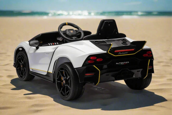 2026 Lamborghini Auténtica Kids Ride On Car with Remote Control 