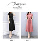 Waist-tight Slimming Elegant Casual Long Dress - EX-STOCK Canada