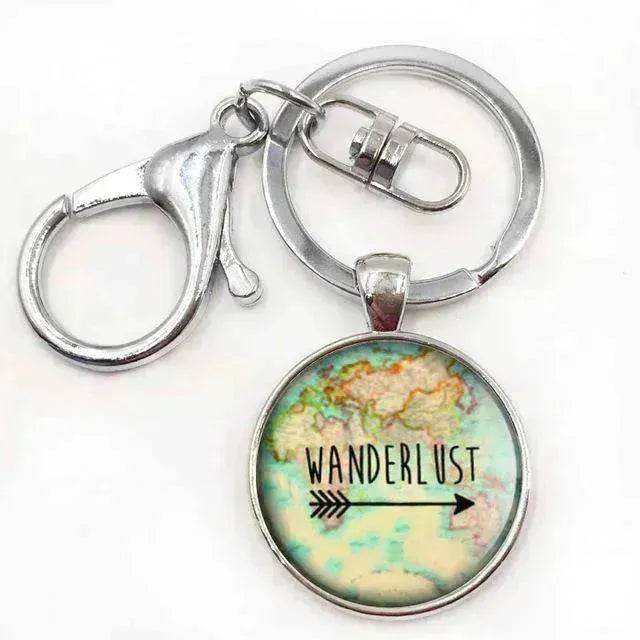 Wander lust-keychain - EX-STOCK Canada