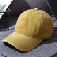 Washed Baseball Caps For Men And Women Outdoor Distressed Sun Hats Simple Caps - EX-STOCK Canada