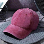 Washed Baseball Caps For Men And Women Outdoor Distressed Sun Hats Simple Caps - EX-STOCK Canada
