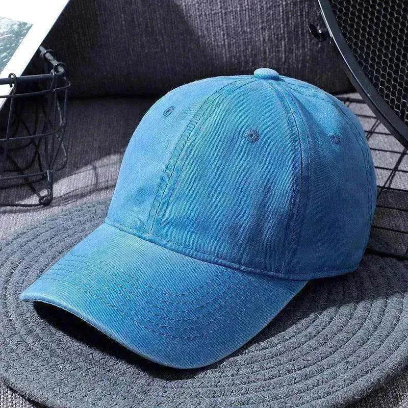 Washed Baseball Caps For Men And Women Outdoor Distressed Sun Hats Simple Caps - EX-STOCK Canada