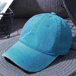 Washed Baseball Caps For Men And Women Outdoor Distressed Sun Hats Simple Caps - EX-STOCK Canada
