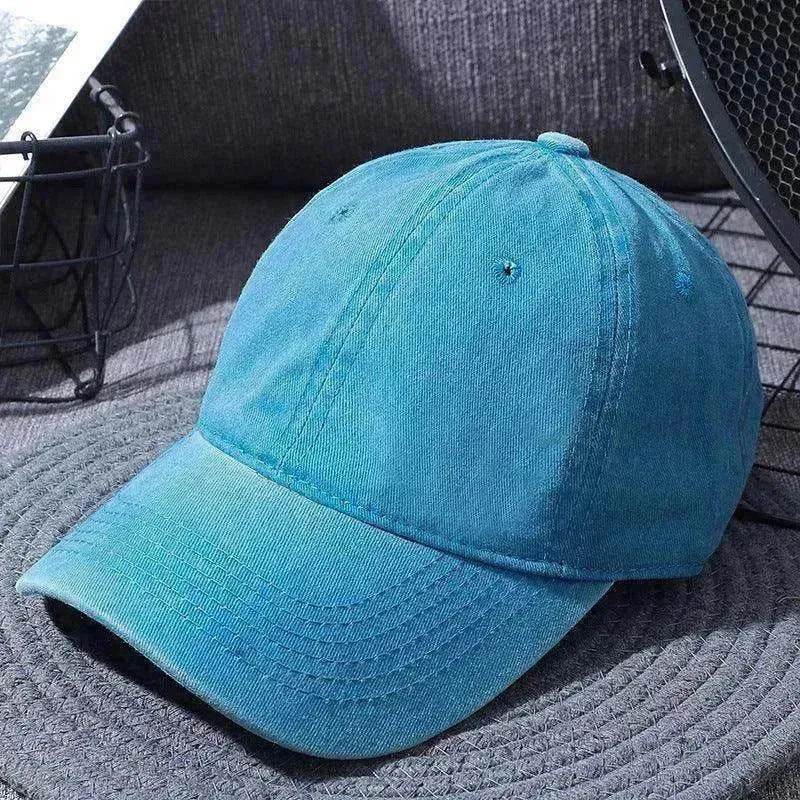 Washed Baseball Caps For Men And Women Outdoor Distressed Sun Hats Simple Caps - EX-STOCK Canada