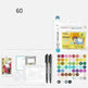 Watercolor Pen Children Elementary School Kindergarten Set - EX-STOCK CANADA