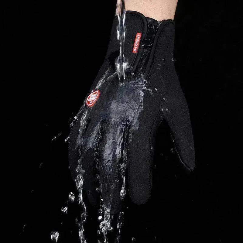 Waterproof Touch Screen Polar Fleece Motorcycle Riding Gloves - EX-STOCK Canada