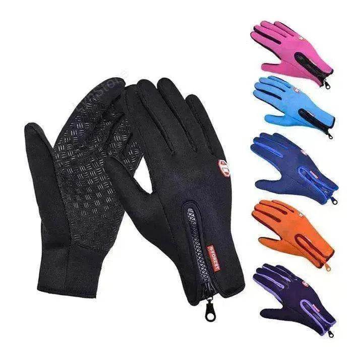 Waterproof Touch Screen Polar Fleece Motorcycle Riding Gloves - EX-STOCK Canada