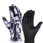 Waterproof Touch Screen Polar Fleece Motorcycle Riding Gloves - EX-STOCK Canada