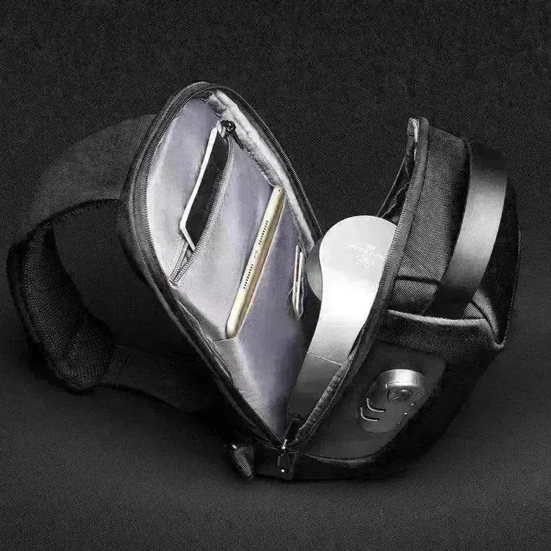 Waterproof USB Anti-theft Bag Oxford Sling - EX-STOCK CANADA