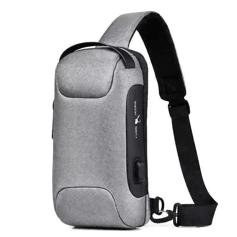 Waterproof USB Anti-theft Bag Oxford Sling - EX-STOCK CANADA