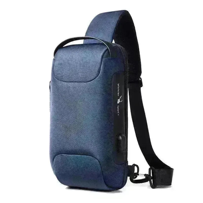 Waterproof USB Anti-theft Bag Oxford Sling - EX-STOCK CANADA
