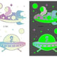 Waterproof kids aerospace luminous tattoo stickers - EX-STOCK Canada