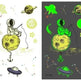 Waterproof kids aerospace luminous tattoo stickers - EX-STOCK Canada