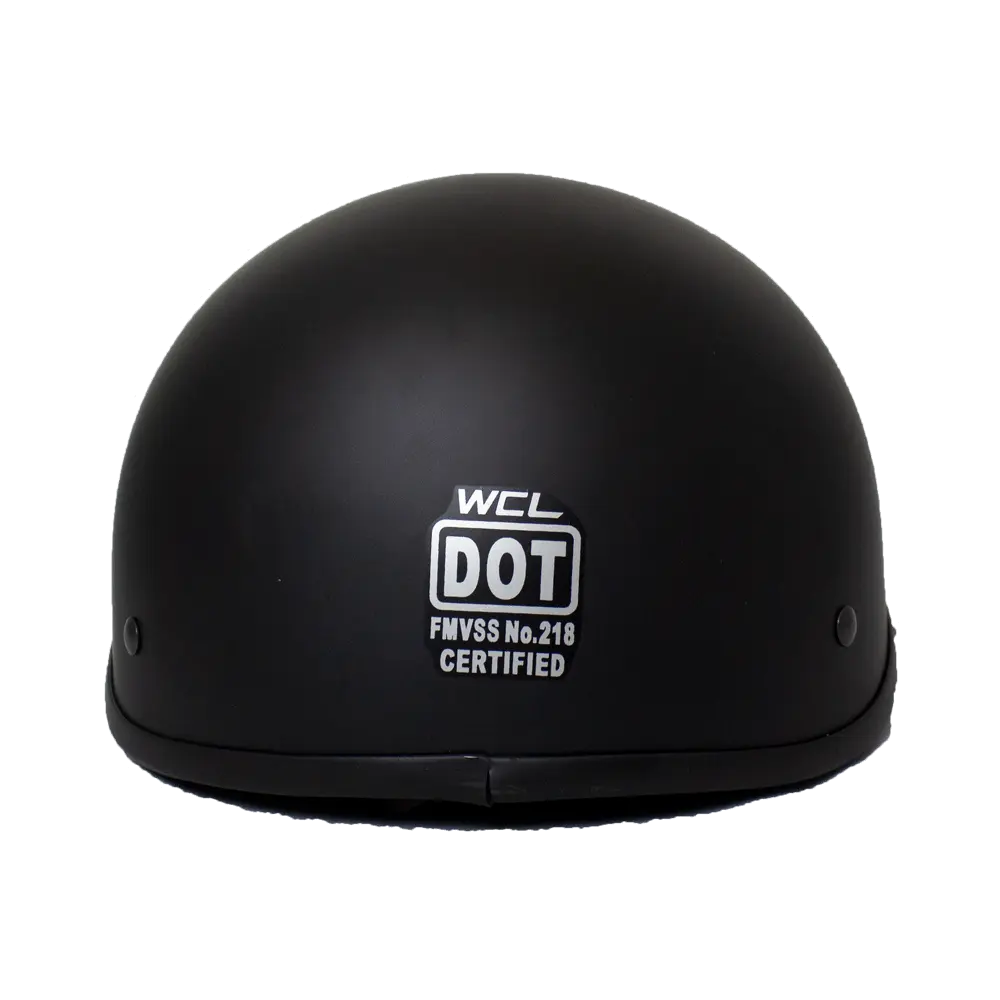 Casco Medio de Cuero para Motocicleta West CoastEX-STOCK Canada 