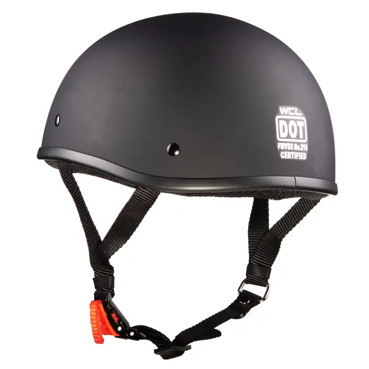Casco Medio de Cuero para Motocicleta West CoastEX-STOCK Canada 