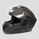West Coast Leather Full Face Matte Black Helmet 