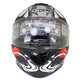 Casque de motard West Coast Leather Monster SkullEX-STOCK Canada 