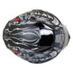 Casque de motard West Coast Leather Monster SkullEX-STOCK Canada 