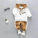 Western style 1 year old baby sweater two-piece - EX-STOCK Canada