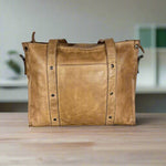 MET Studded Leather Handbag with Dual Handles EX-STOCK Canada 