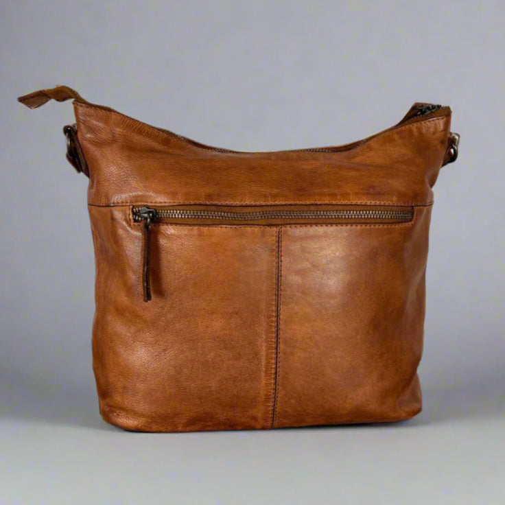 Bolso de cuero MET con cierre frontalEX-STOCK Canada 