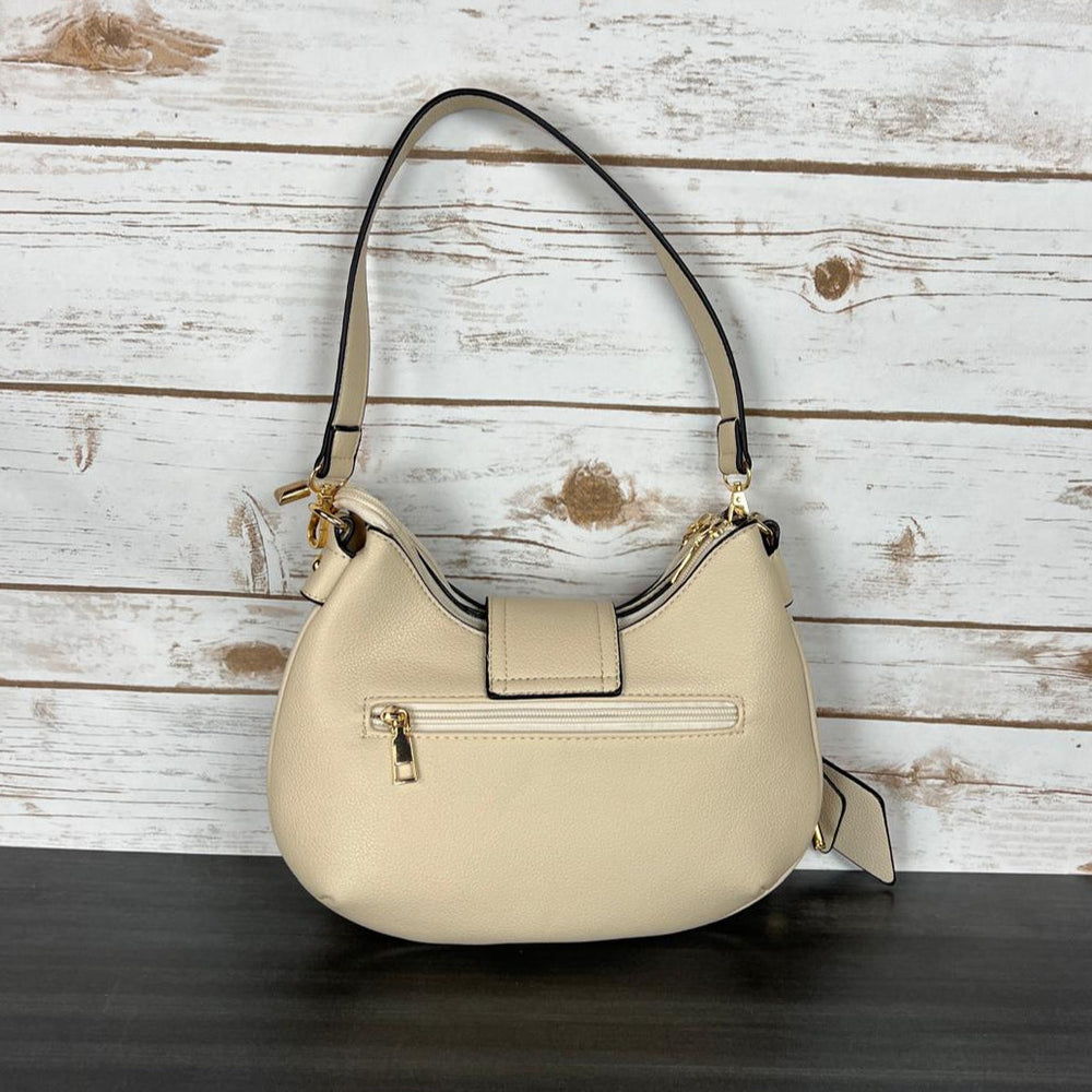 Bolso pequeño de hombro de cuero sintético Temptation Italy con libélula y floresEX-STOCK Canada 