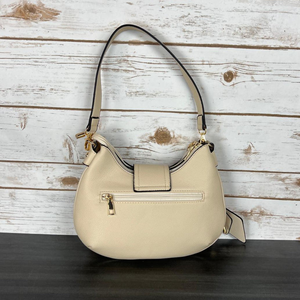 Bolso pequeño de hombro de cuero sintético Temptation Italy con libélula y floresEX-STOCK Canada 