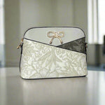 Temptation Italy Faux Leather Small Crossbody Bag with Floral Design | EX-STOCK Canada 