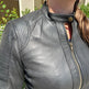 Women's Sheep Leather Jacket with Stitched Shoulders EX-STOCK Canada 