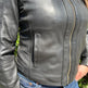 Women's Sheep Leather Jacket with Stitched Shoulders EX-STOCK Canada 