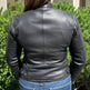 Women's Sheep Leather Jacket with Stitched Shoulders EX-STOCK Canada 