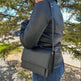 Bolso bandolera de cuero Derek Alexander Half Flap OrganizerEX-STOCK Canada 