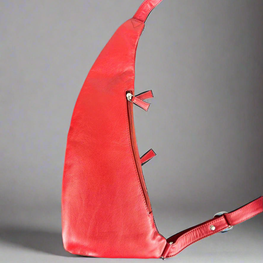 حقيبة كتف جلدية من JBG International. حقيبة كروس بودي مميزة لحمل الأغراض في المدينة الحديثةEX-STOCK Canada 