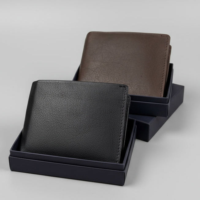 Cartera Bifold para Hombre con RFID y Solapa Lateral IzquierdaEX-STOCK Canada 