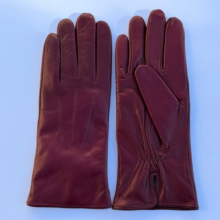 Women's Drum Dyed Lamb Leather Gloves with Wool Blend Lining EX-STOCK Canada 