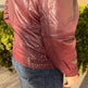 BOL Men's Double Collar Leather Bomber Jacket 