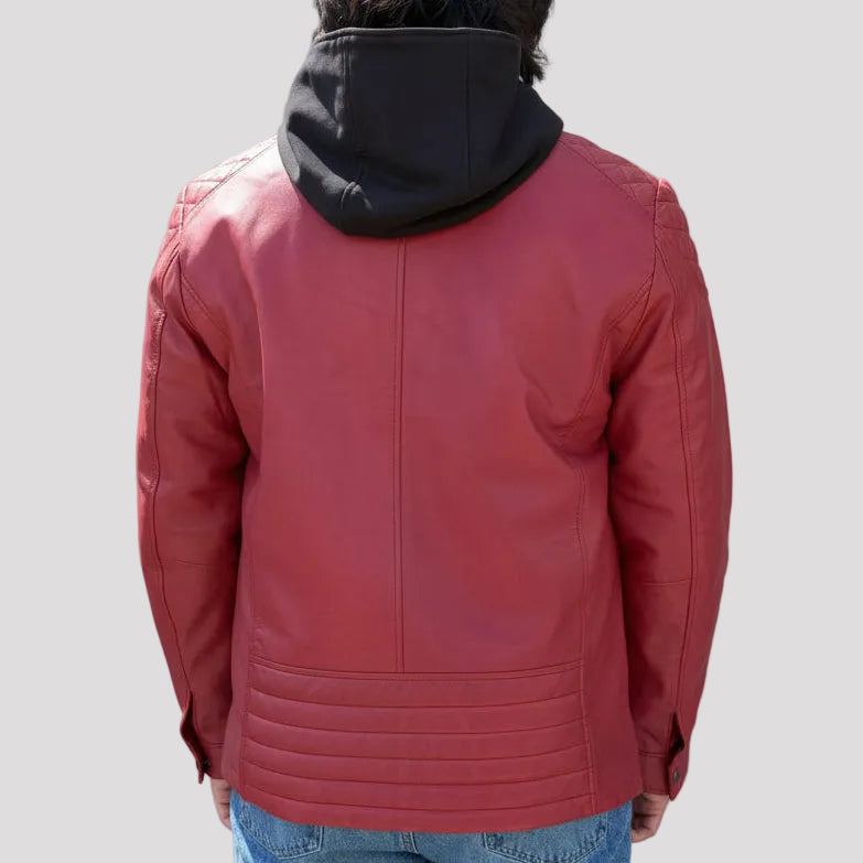 BOL Men's Alvin Lambskin Leather Jacket 