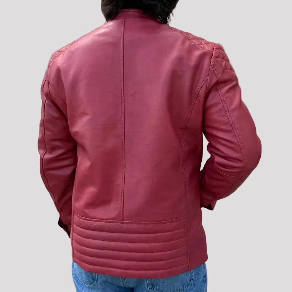 BOL Men's Alvin Lambskin Leather Jacket 