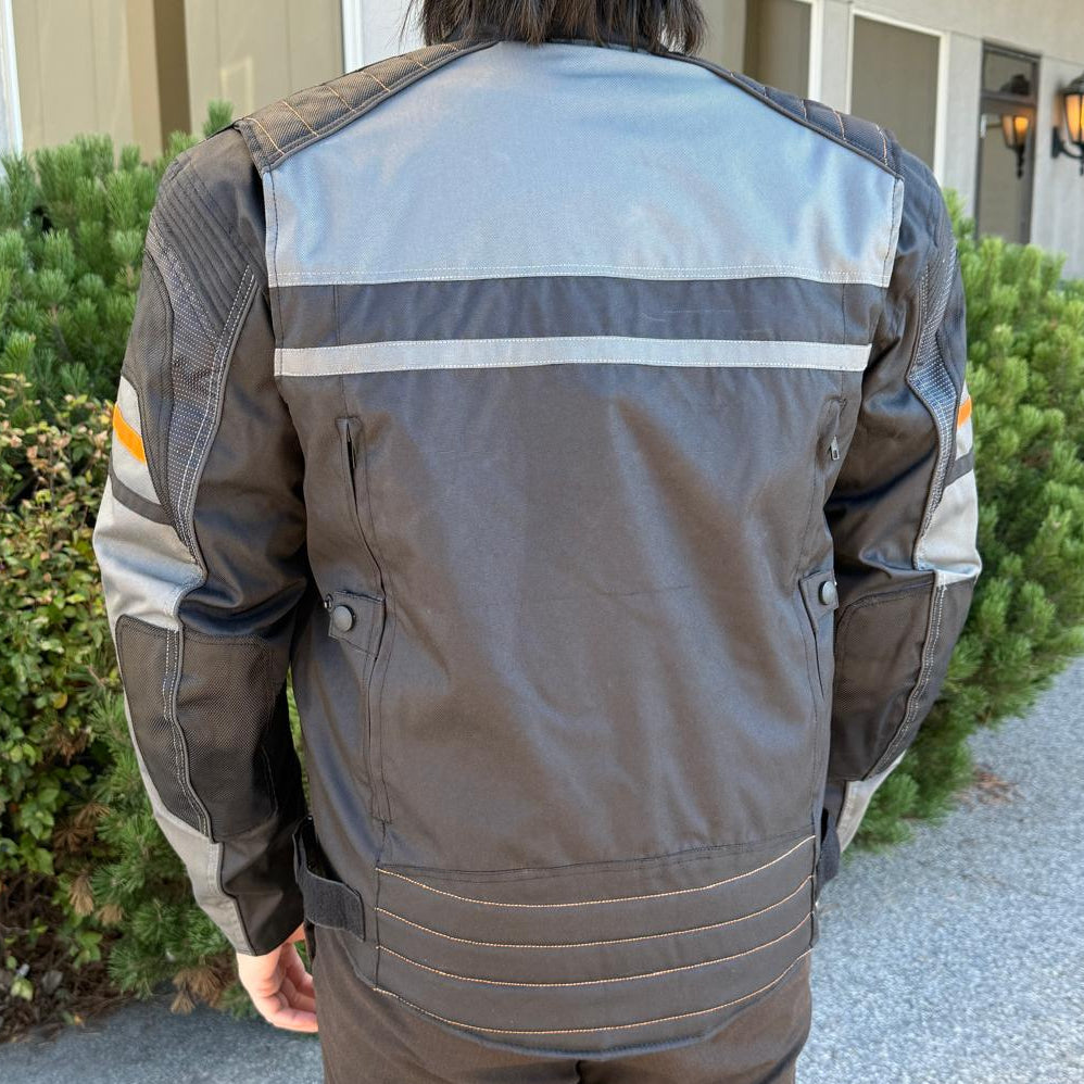 Veste de moto textile blindée pour hommes Open Road 